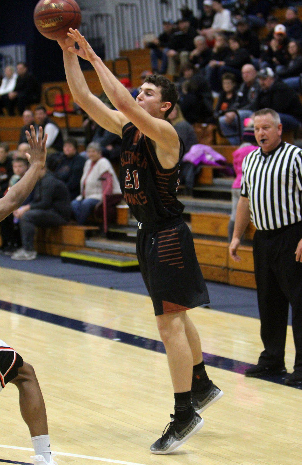 Bloomer boys basketball vs Stanley-Boyd at UW-Stout 12-1-18
